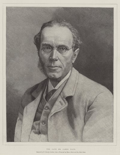 De overleden heer James Payn door William Biscombe Gardner